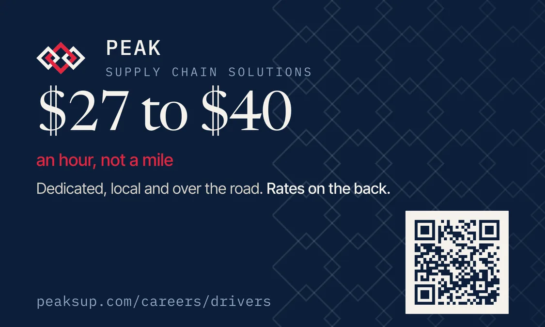 Driver card, Rate forward, front